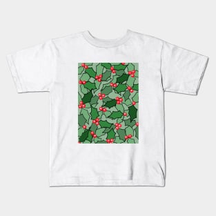 Holly Berries Kids T-Shirt